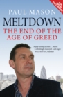 Image for Meltdown: the end of the age of greed