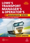 Image for Lowe&#39;s transport manager&#39;s and operator&#39;s handbook 2020