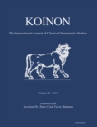 Image for KOINON II, 2019 : The International Journal of Classical Numismatic Studies