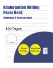 Image for Kindergarten Writing Paper Book (Beginners 9 lines per page) : A handwriting and cursive writing book with 100 pages of extra large 8.5 by 11.0 inch writing practise pages. This book has guidelines fo