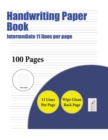 Image for Handwriting Paper Book (Intermediate 11 lines per page)