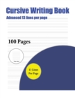Image for Cursive Writing Book (Advanced 13 lines per page)