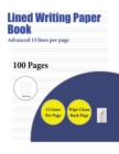 Image for Lined Writing Paper Book (Advanced 13 lines per page)