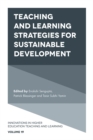 Image for Teaching and learning strategies for sustainable development