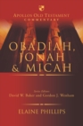 Image for Obadiah, Jonah and Micah