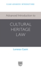 Image for Advanced introduction to cultural heritage law