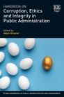 Image for Handbook on Corruption, Ethics and Integrity in Public Administration