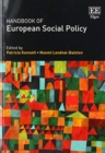 Image for Handbook of European social policy