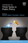 Image for Handbook on Think Tanks in Public Policy