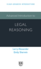 Image for Advanced introduction to legal reasoning