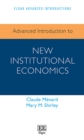 Image for Advanced introduction to new institutional economics