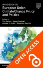 Image for Handbook on European Union Climate Change Policy and Politics