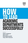 Image for How to Lead Academic Departments Successfully