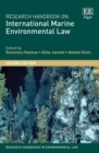 Image for Research Handbook on International Marine Environmental Law