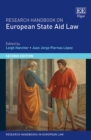 Image for Research handbook on European state aid law.