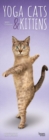 Image for Yoga Cats &amp; Kittens 2021 Slimline Btuk Calendar