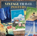 Image for Vintage Travel Posters 2021 Square Btuk Calendar