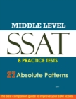 Image for SSAT Absolute Patterns 8 Practice Tests Middle Level