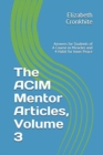 Image for The ACIM Mentor Articles, Volume 3