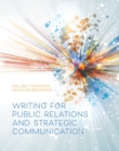 Image for Writing for Public Relations and Strategic Communication