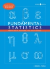 Image for Fundamental Statistics for the Social, Behavioral, and Health Sciences