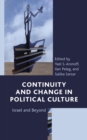 Image for Continuity and Change in Political Culture: Israel and Beyond