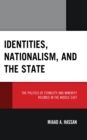 Image for Identities, nationalism, and the state  : the politics of ethnicity and minority regimes in the Middle East