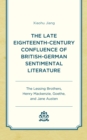 Image for The Late Eighteenth-Century Confluence of British-German Sentimental Literature: The Lessing Brothers, Henry Mackenzie, Goethe, and Jane Austen