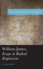 Image for William James&#39;s Essays in Radical Empiricism: A Critical Edition