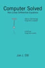 Image for Computer Solved : Nonlinear Differential Equations