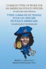 Image for Common Types of Work for an American Police Officer : In English &amp; French
