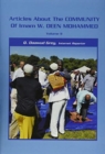 Image for Articles About the Community of Imam W. Deen Mohammed, Volume Ii