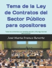 Image for Tema de la Ley de Contratos del Sector Publico para opositores