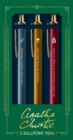 Image for Agatha Christie Pen Set : 3 Ballpoint Pens