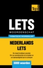 Image for Thematische woordenschat Nederlands-Lets - 3000 woorden
