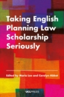 Image for Taking English Planning Law Scholarship Seriously