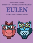 Image for Malbuch fur 4-5 jahrige Kinder (Eulen)