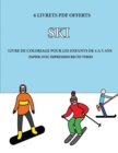 Image for Livre de coloriage pour les enfants de 4 a 5 ans (Ski)
