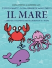Image for Libro da colorare per bambini di 4-5 anni (Il mare)