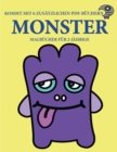 Image for Malbucher fur 2-Jahrige (Monster) : Dieses Buch enthalt 40 farbige Seiten mit extra dicken Linien, mit denen die Frustration verringert und das Selbstvertrauen gestarkt werden soll. Dieses Buch wird K