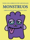 Image for Libros de pintar para ninos de 2 anos (Monstruos)