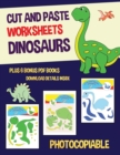 Image for Cut and Paste Worksheets - Dinosaurs