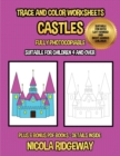 Image for TRACE AND COLOR WORKSHEETS  CASTLES : TH