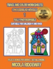 Image for Trace and color worksheets (Gingerbread Houses 1) : This book has 40 trace and color worksheets. This book will assist young children to develop pen control and to exercise their fine motor skills