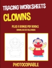 Image for TRACING WORKSHEETS  CLOWNS