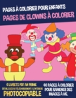 Image for Pages de clowns a colorier (Pages a colorier pour enfants)