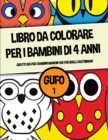 Image for Libro da colorare per i bambini di 4 anni (Gufo 1)