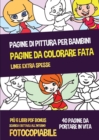 Image for Pagine di pittura per bambini (Pagine da colorare fata)