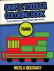 Image for Simple Toddler Coloring Book (Trains)