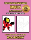 Image for Trace and color worksheets (Robots)